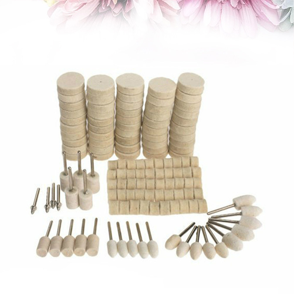 129Pcs Wool Buffing Wheel Kit  - Heavy Equipment Parts 评论和价格