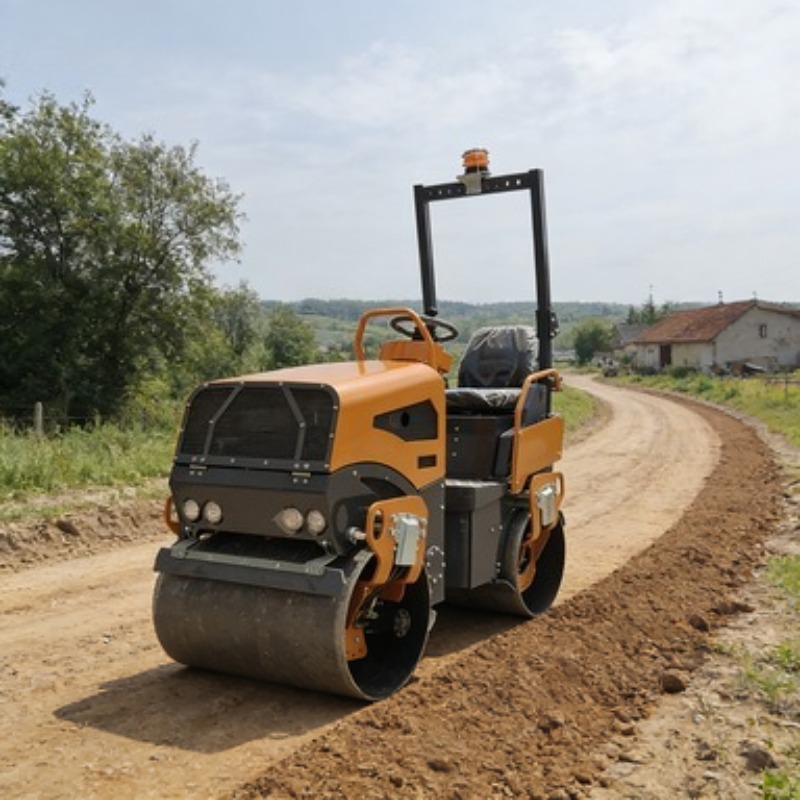 Compactor Road Roller Vibrator - Heavy Equipment For Construction 评论和价格