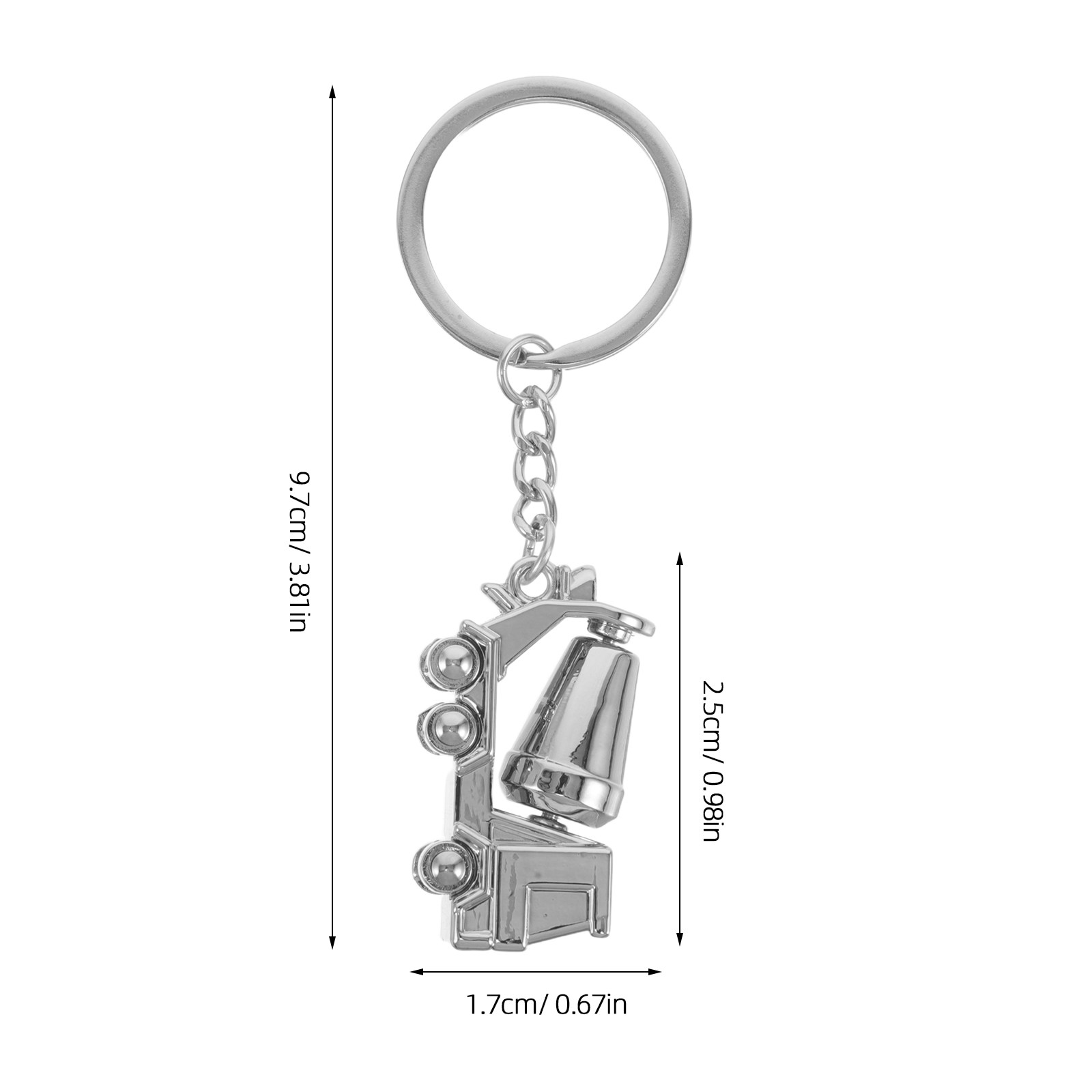 Alloy Mixer Truck Keychain 3D  - Heavy Equipment Truck 评论和价格