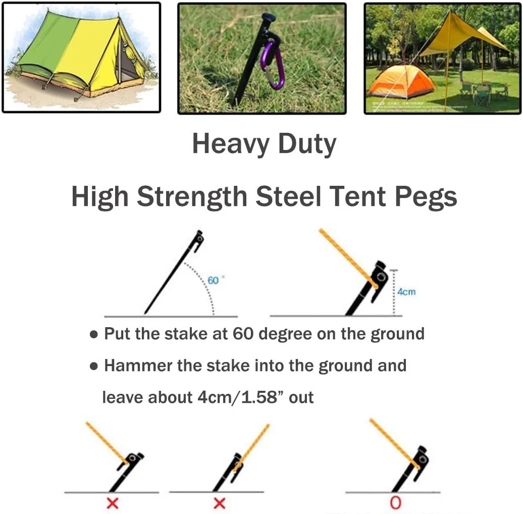 15/20/30cm Duty Heavy Tent Peg - Heavy Equipment Manufacturers 评论和价格