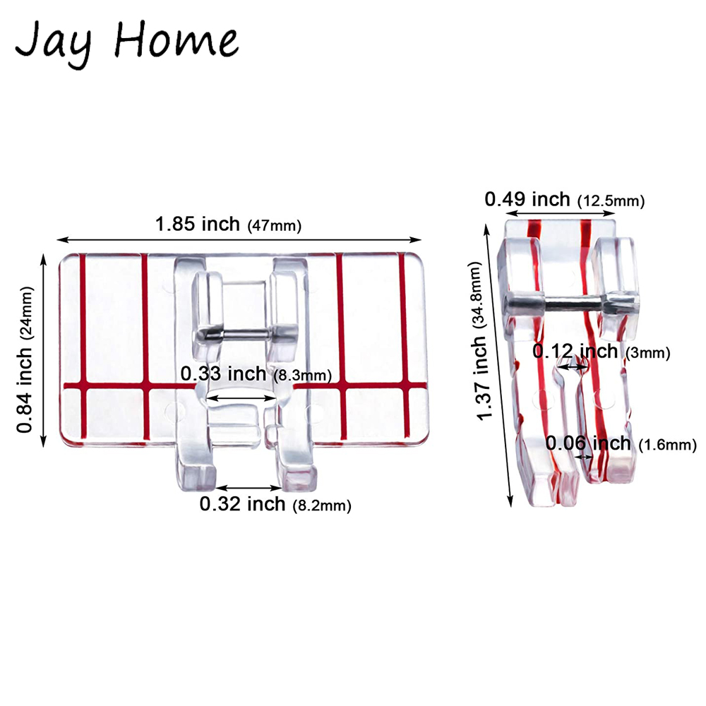 1/2Pcs Border Guide Presser Fo - Heavy Equipment Parts 评论和价格