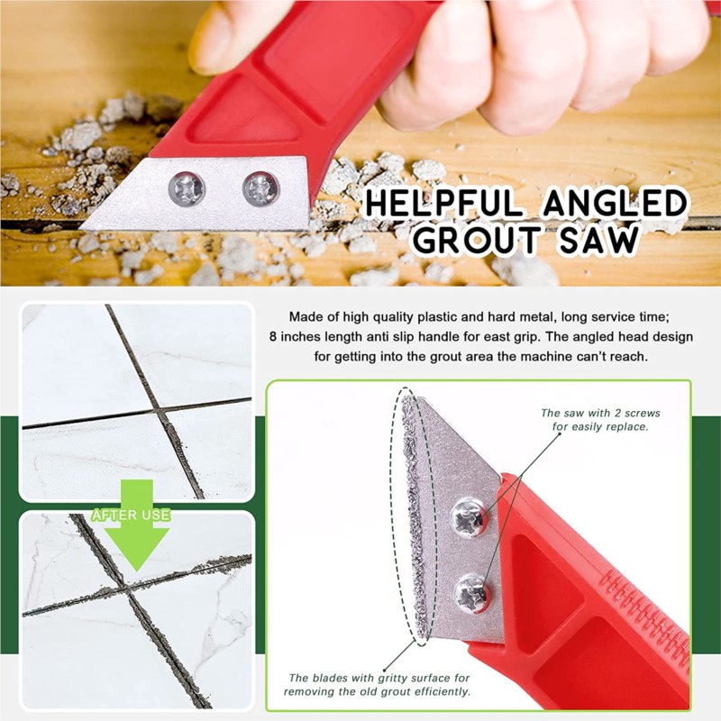 Grout Removal Tools 22 Pcs  Se - Brick Cutting Saw 评论和价格