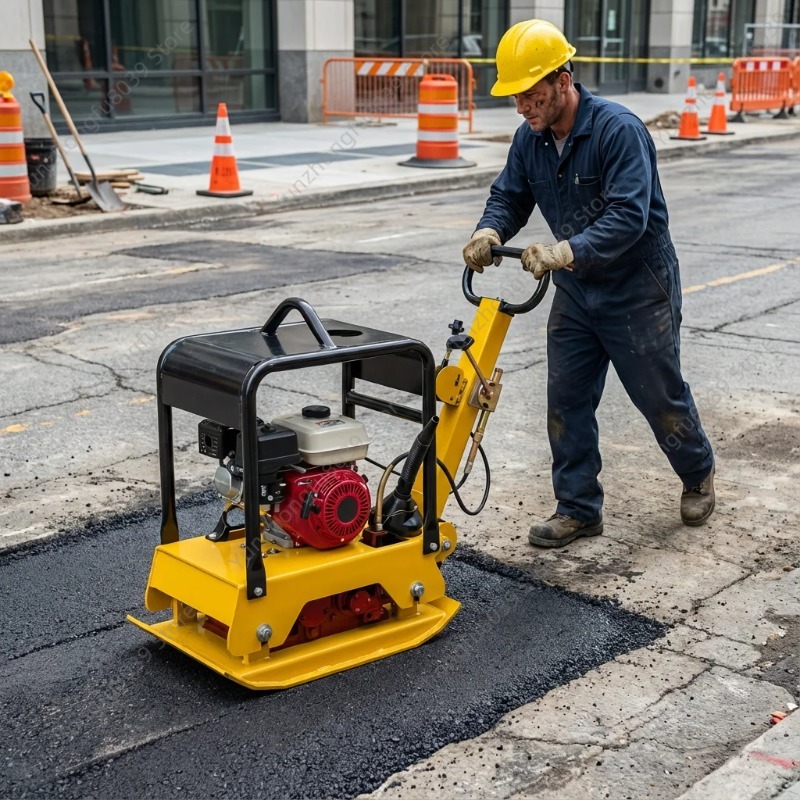 160KG High Efficiency Vibratio - Plate Compactor Vibrator 评论和价格