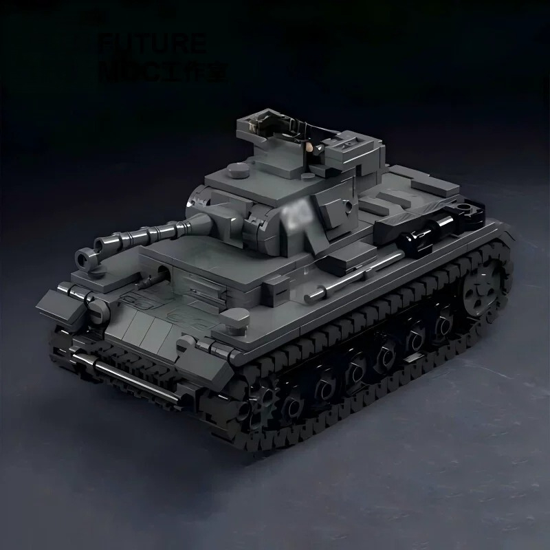 MOC WW2 F-type Heavy Tank War  - Heavy Equipment Certification 评论和价格