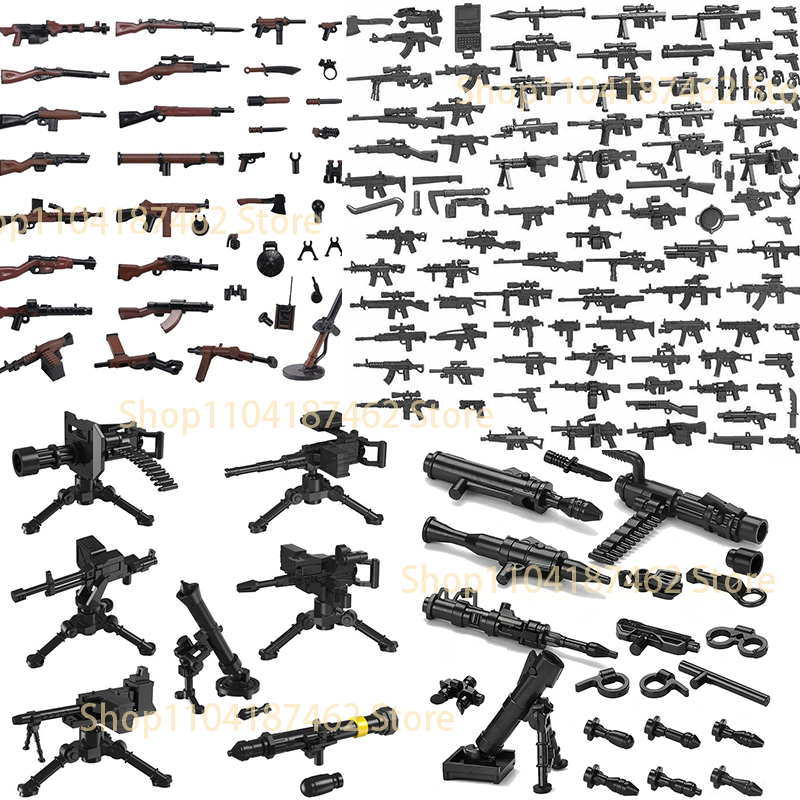 Military Figures Weapons Build - Heavy Equipment Certification 评论和价格
