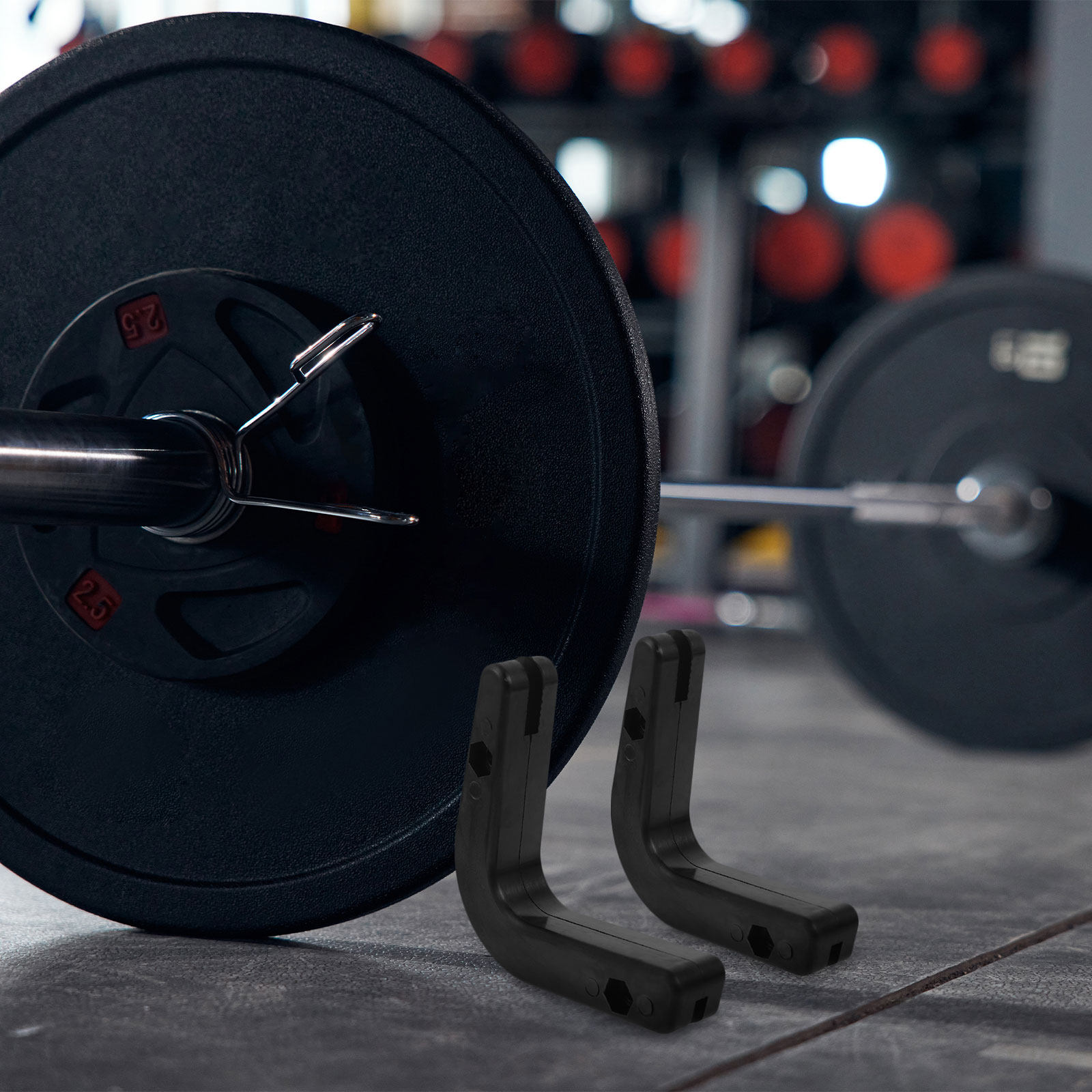 8Pcs Barbell Storage Rack Heav - Heavy Equipment Gym 评论和价格