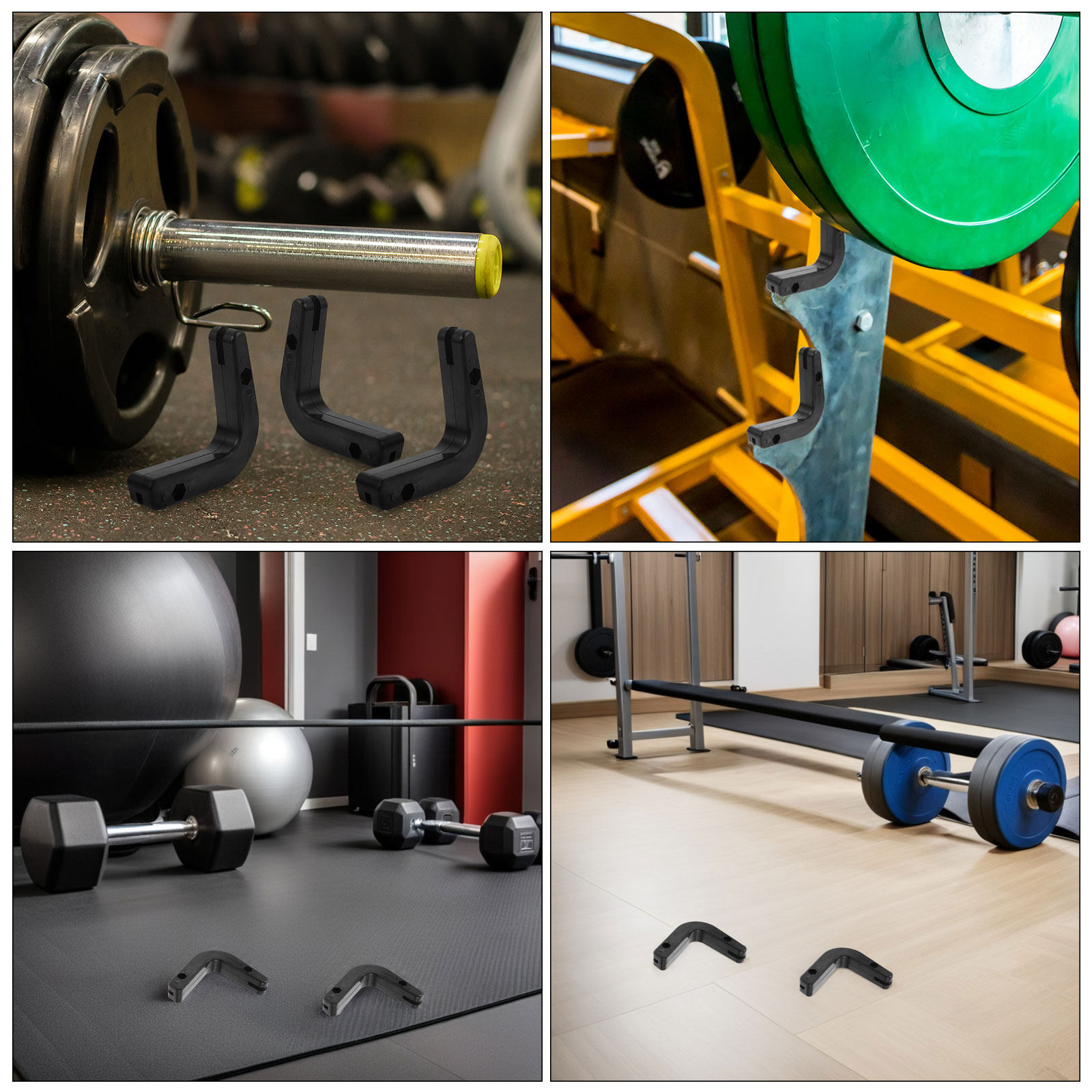 8Pcs Barbell Storage Rack Heav - Heavy Equipment Gym 评论和价格