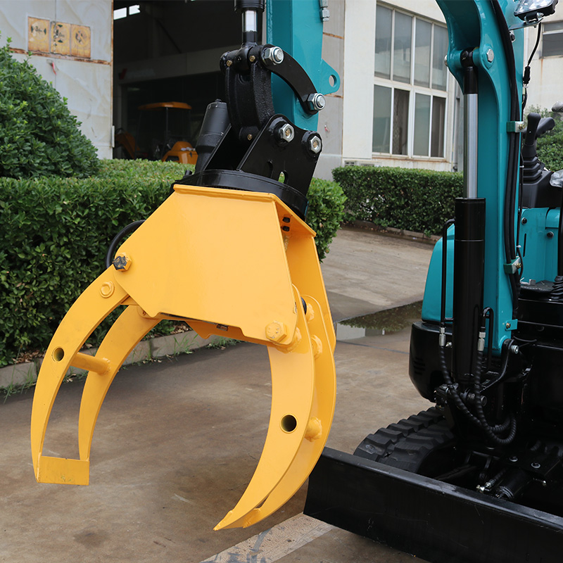 Mini Excavator Log Grapple Eff - Heavy Equipment Parts 评论和价格